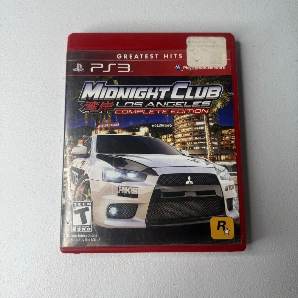 Midnight Club Los Angeles Complete Edition PS3  Sony PlayStation 3 2009 Clean